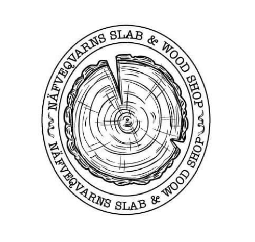 Näfvekvarns Slab & Wood Shop logo